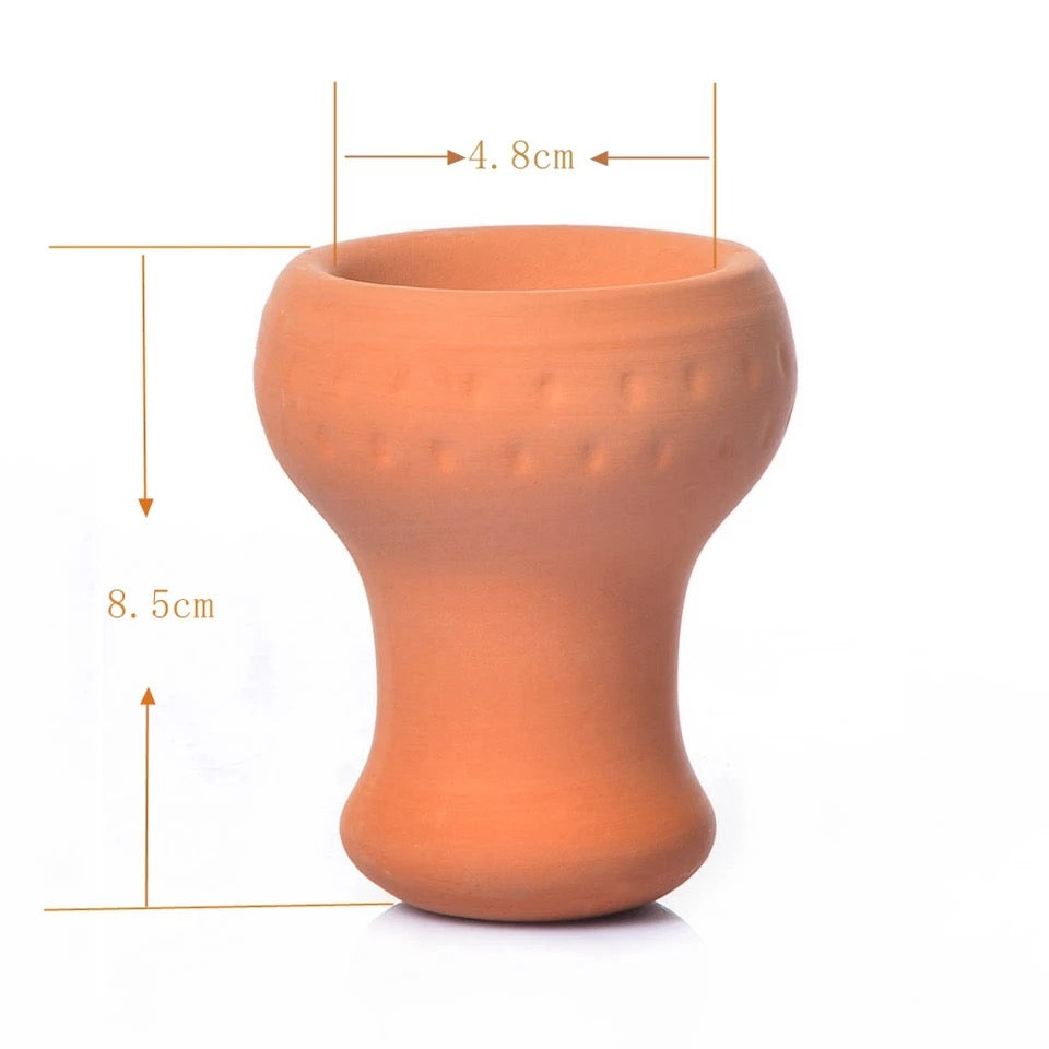 Hookah Bowl Ceramic (Red Clay)
