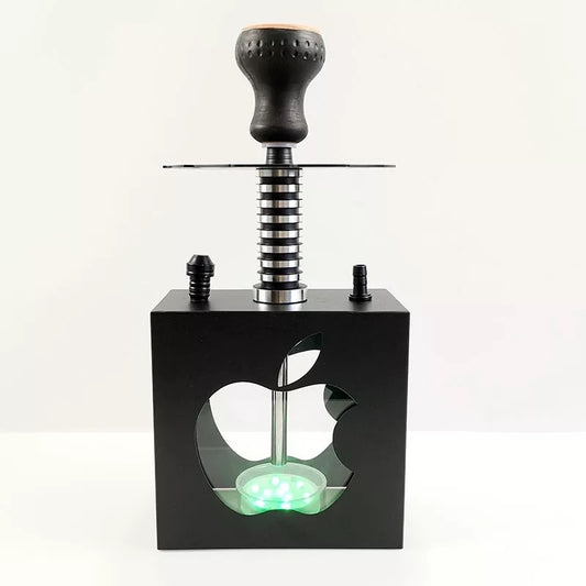 Glass Apple Hookah LED